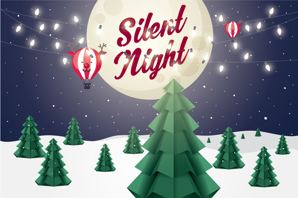 Silent Night Vector Silent Night Vector