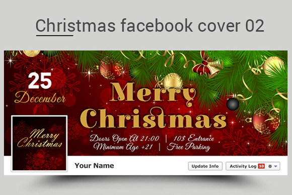 Christmas Facebook Cover 02 Christmas Facebook Cover 02