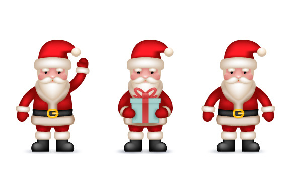 Cartoon Santa Claus Toy Cartoon Santa Claus Toy