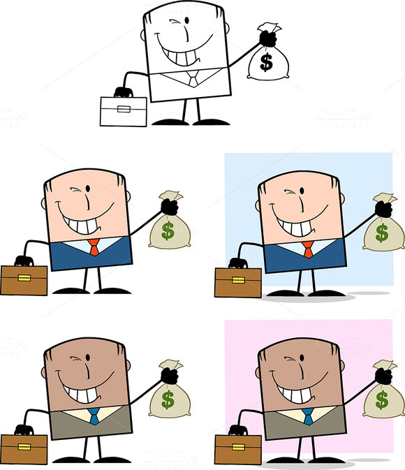 Happy Businessman Collection 4 Happy Businessman Collection 4