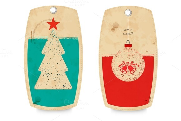 Christmas Labels Set Christmas Labels Set