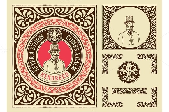 Retro Design With Elements Retro Design With Elements