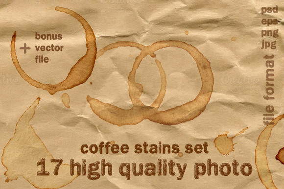 Coffee Stains Set Coffee Stains Set