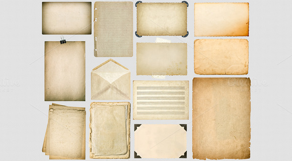 Old Paper Sheets With Edges PNG Old Paper Sheets With Edges PNG