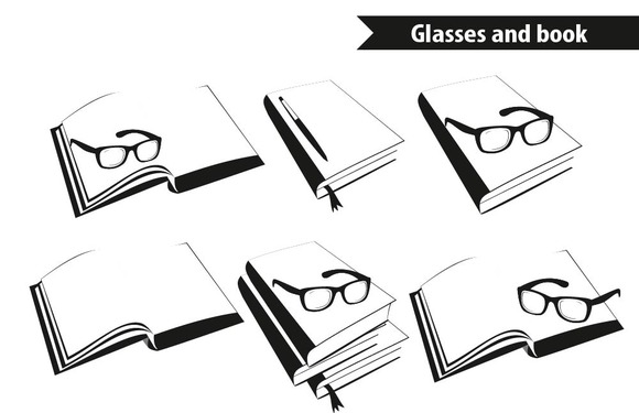 Reading Glasses And Book Set Reading Glasses And Book Set
