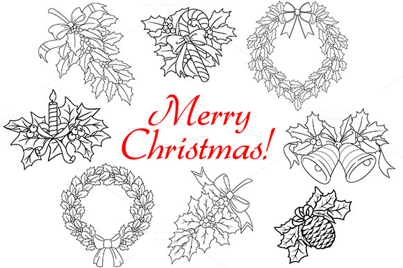 Christmas And New Year Holiday Decor Christmas And New Year Holiday Decor
