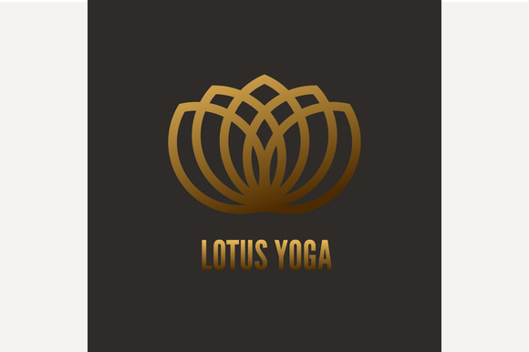 Flower Symbol Lotus Logo Flower Symbol Lotus Logo