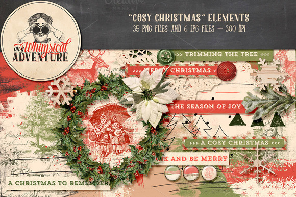 Cosy Christmas Elements Cosy Christmas Elements