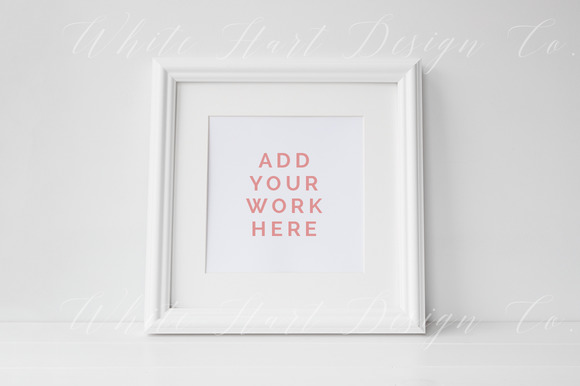 Square Frame Mock Up 12x12 Square Frame Mock Up 12x12
