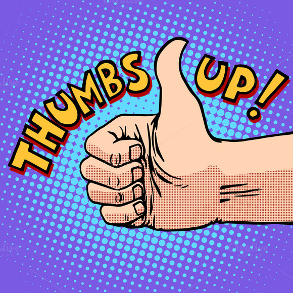 Thumbs Up Hitchhiking Symbol Thumbs Up Hitchhiking Symbol