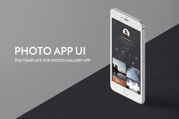 Photo App UI Kit Photo App UI Kit
