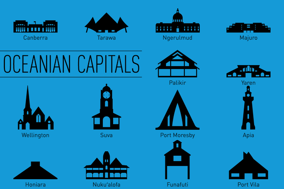 Oceanian Capital Landmarks Oceanian Capital Landmarks