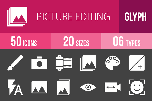 50 Picture Edit Glyph Inverted Icons 50 Picture Edit Glyph Inverted Icons