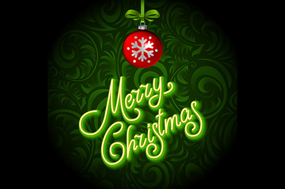 Neon Color Lighting Merry Christmas Neon Color Lighting Merry Christmas