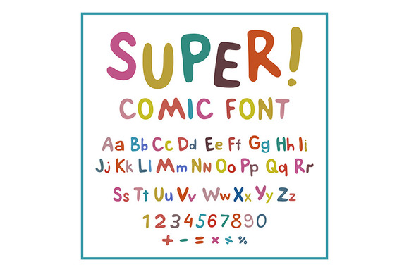 Hand-drawn Vector Alphabet Art Kids Hand-drawn Vector Alphabet Art Kids