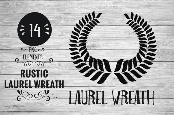 Rustic Laurel Wreath Rustic Laurel Wreath