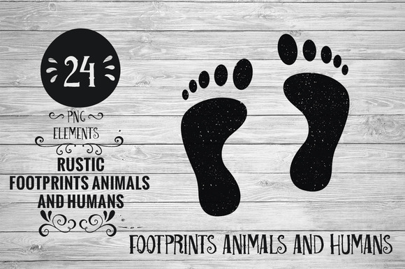 Rustic Footprints Animals And Humans Rustic Footprints Animals And Humans