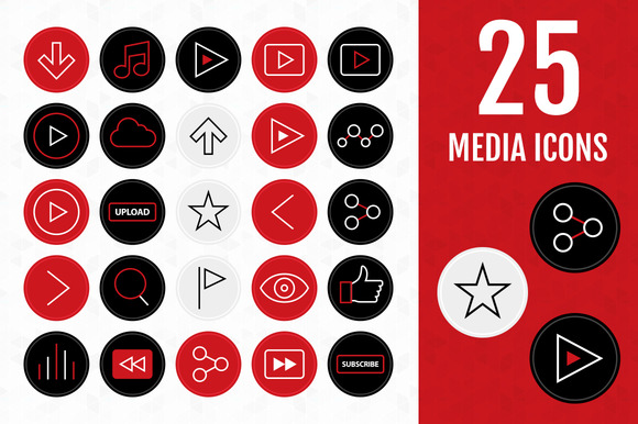 50 Media Icons 50 Media Icons