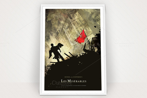 Les Miserables Poster Graphic Les Miserables Poster Graphic
