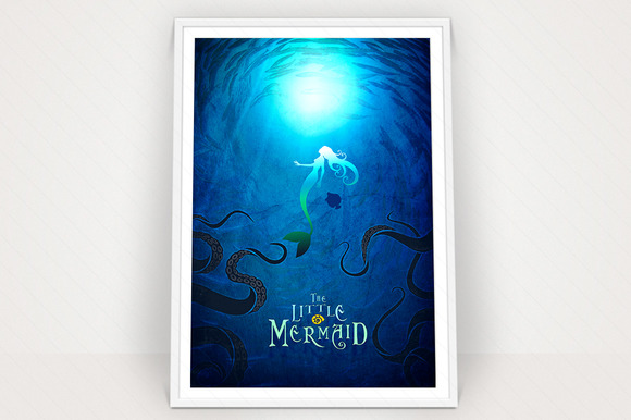 Little Mermaid Poster Graphic Little Mermaid Poster Graphic