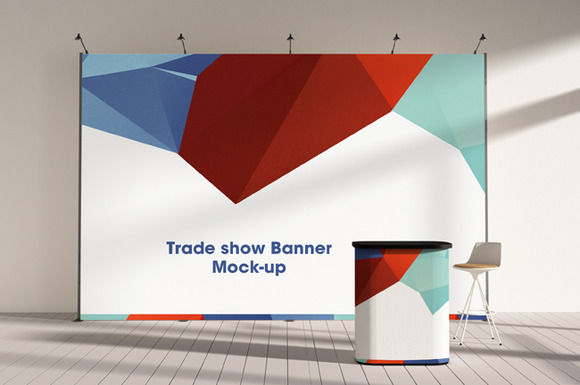 Download Trade-show Display Booth Mock-up vol ~ Product Mockups on Creative Market