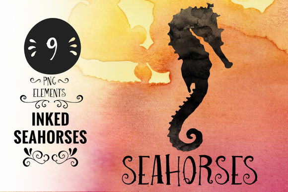 Inked Sea Horses Inked Sea Horses