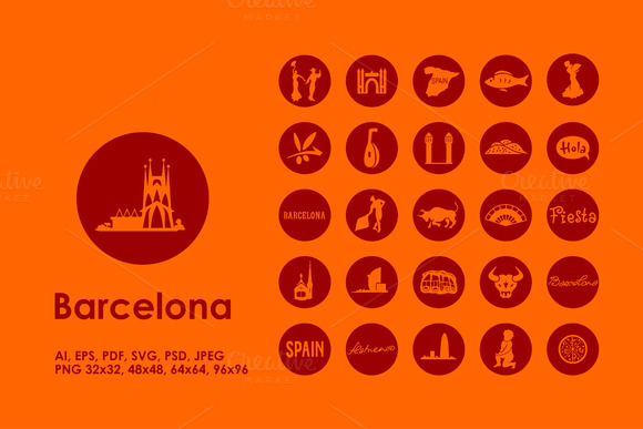 Barcelona Icons Barcelona Icons
