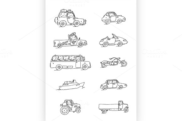 Cartoon Transport Torrents » Designtube - Creative Design Content