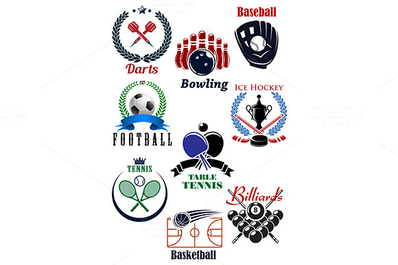 Sporting Competition Emblems