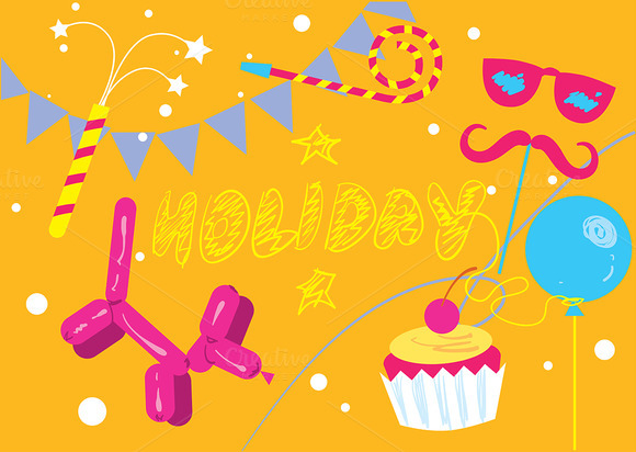 Abstract Holiday Vector Background Abstract Holiday Vector Background