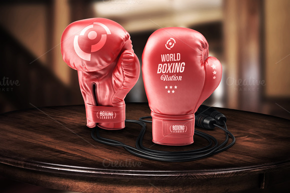 Download Boxing Gloves - Mockup ~ Product Mockups on Creative Market