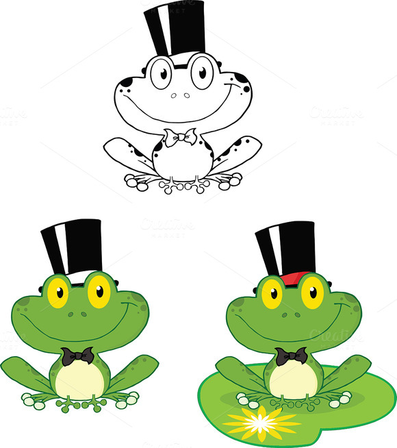 Smiling Groom Frog Collection Smiling Groom Frog Collection