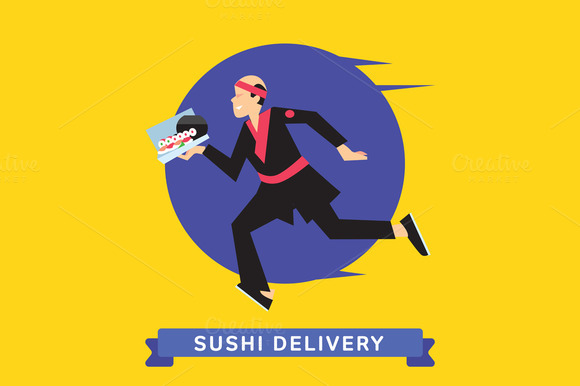 Delivery Service Of Japanese Food