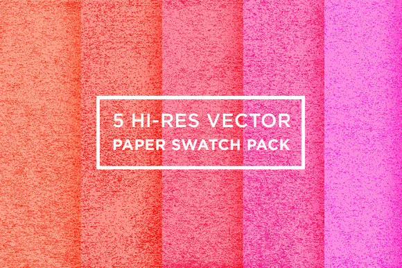 5 Hi-Res Vector Paper Textures Pack