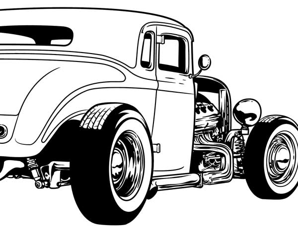 Download 316 Vectors HOT RODS ~ Illustrations on Creative Market