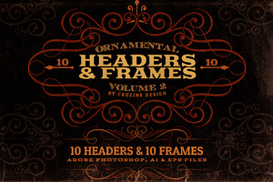 Ornamental Headers & Frames v.2