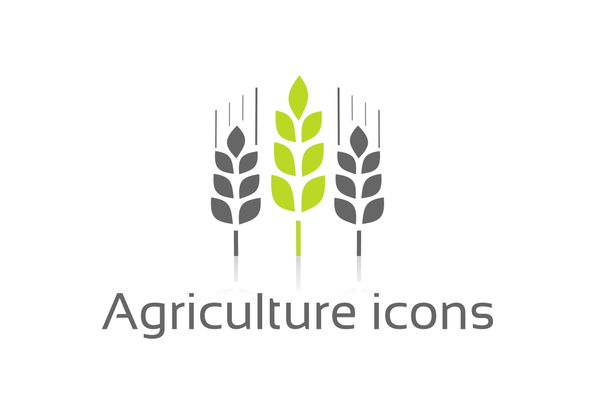 logo mockups 3 Market Creative ~ icons on Icons Agriculture