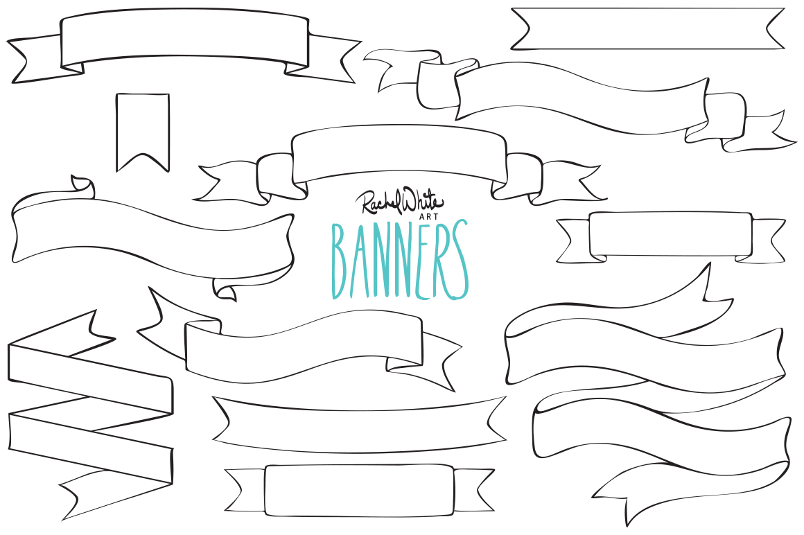  Banners  Vector PNG Objects on Creative Market