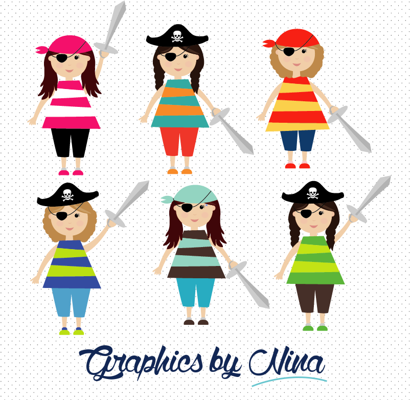 free girl pirate clipart - photo #28