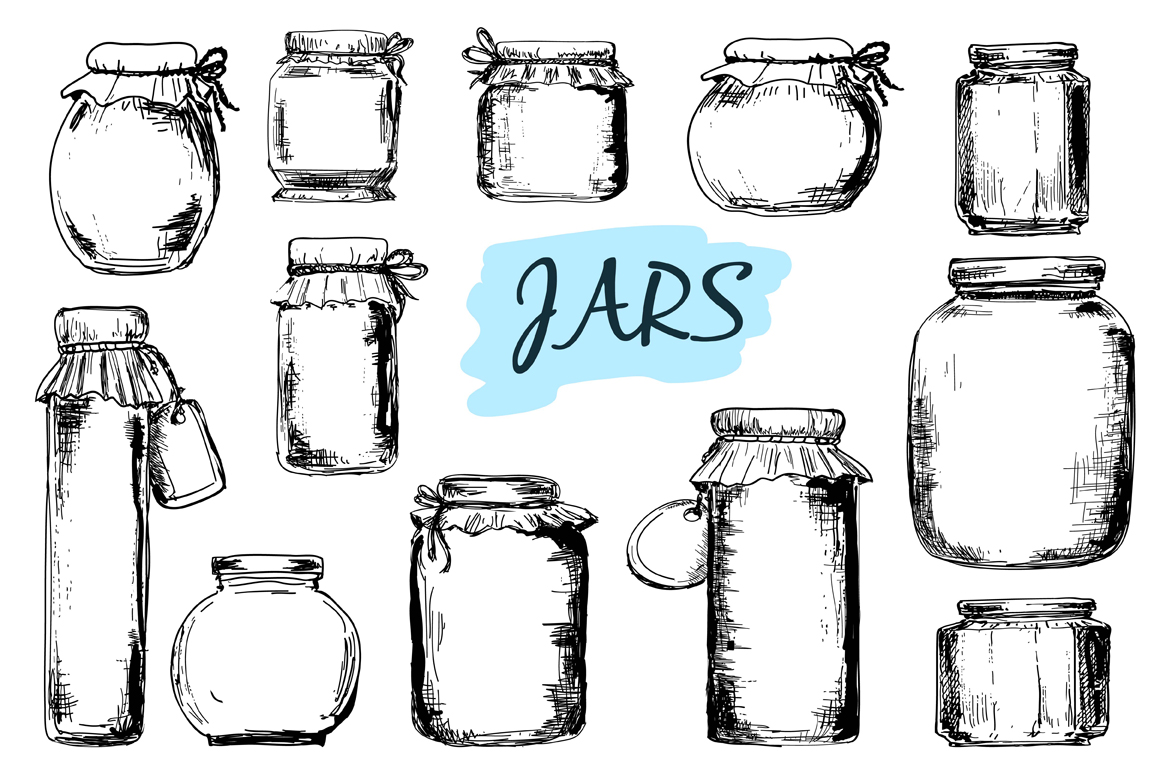 Jars ~ Illustrations on Creative Market