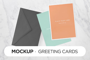 Greeting Cards MockUp