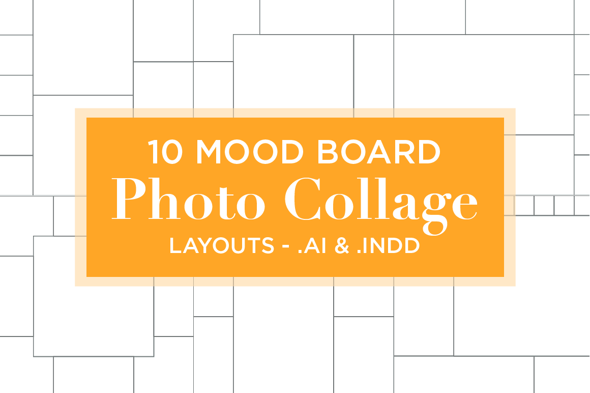 powerpoint template mood board