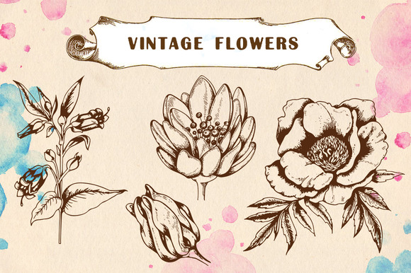 Vintage Flowers