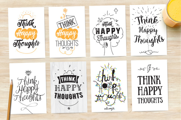 Inspirational Quote 8 Cards Set Inspirational Quote 8 Cards Set