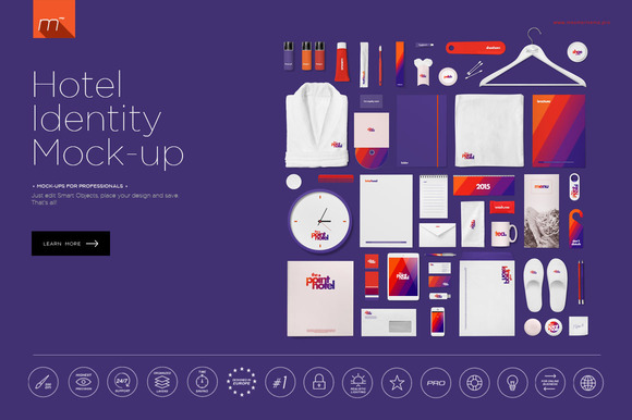 Hotel Identity Mock-up Hotel Identity Mock-up