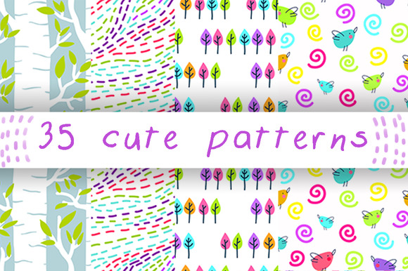 35pcs Cute Patterns 35pcs Cute Patterns