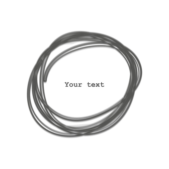 Squiggly Frame For Text Squiggly Frame For Text
