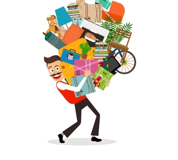 Man Moving Illustration Man Moving Illustration