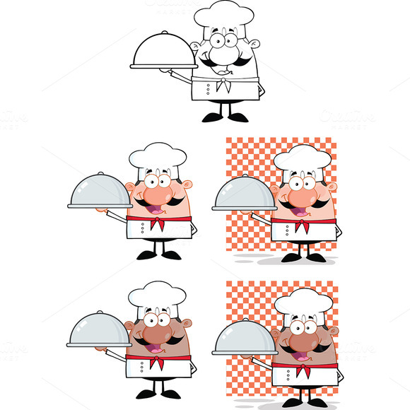 Chef Characters Collection 4 Chef Characters Collection 4