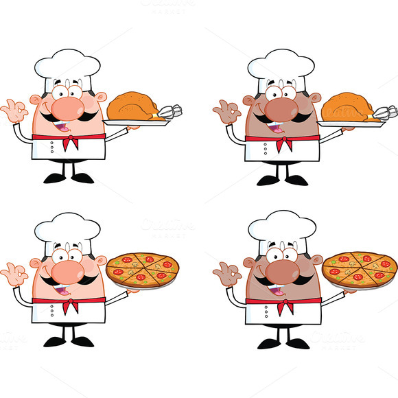 Chef Characters Collection 5 Chef Characters Collection 5